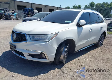 2017 Acura Mdx Advance Package из США, поврежденный, VIN 5FRYD4H82HB043579